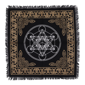 Esoterisch Altaardoek - Chakra Kaart