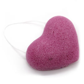 Natuurlijke Japanse Konjac Spons – Lavendel 3.5x7cm