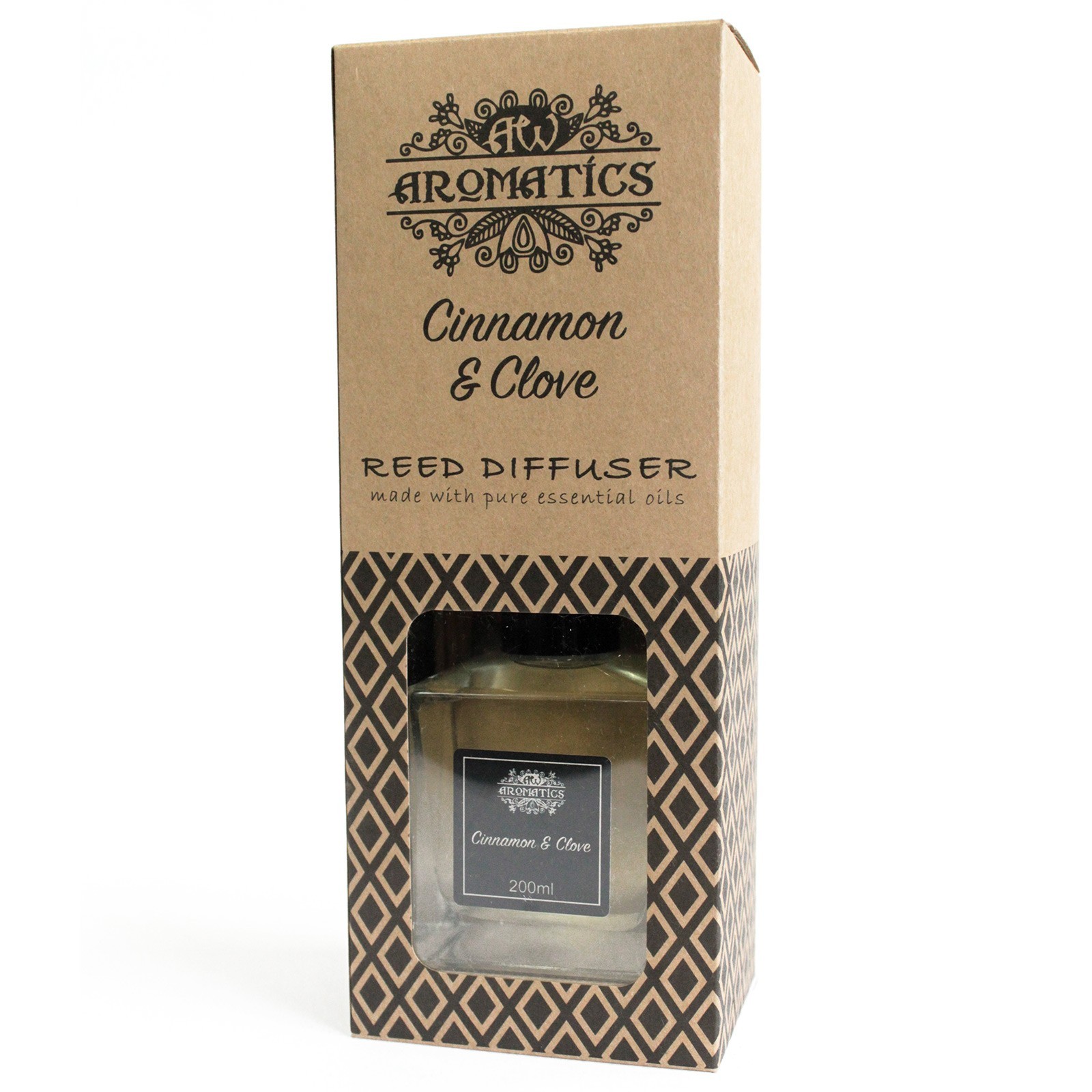 Geurstokjes - Kaneel & Kruidnagel - 200ml Riet Diffuser
