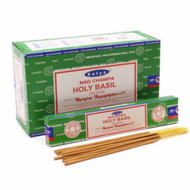 Satya Wierook Heilige Basilicum – Doos 12 x 15g