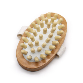Houten Anti-Cellulite Massageborstel – 11x3 cm