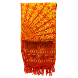 Mandala Sarong - Oranje