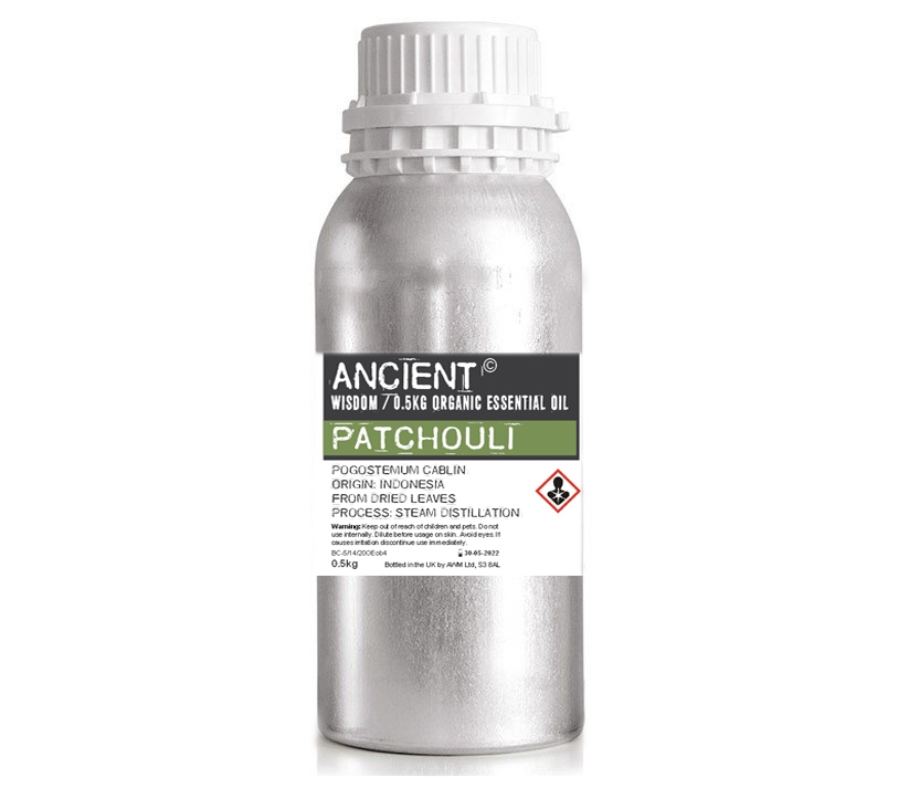 Biologische Etherische Patchouli Olie - 500ml