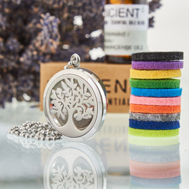 Aromatherapie Geurketting – Levensboom – 30mm