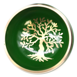 Levensboom Klankschaal - Groen - 10.7cm