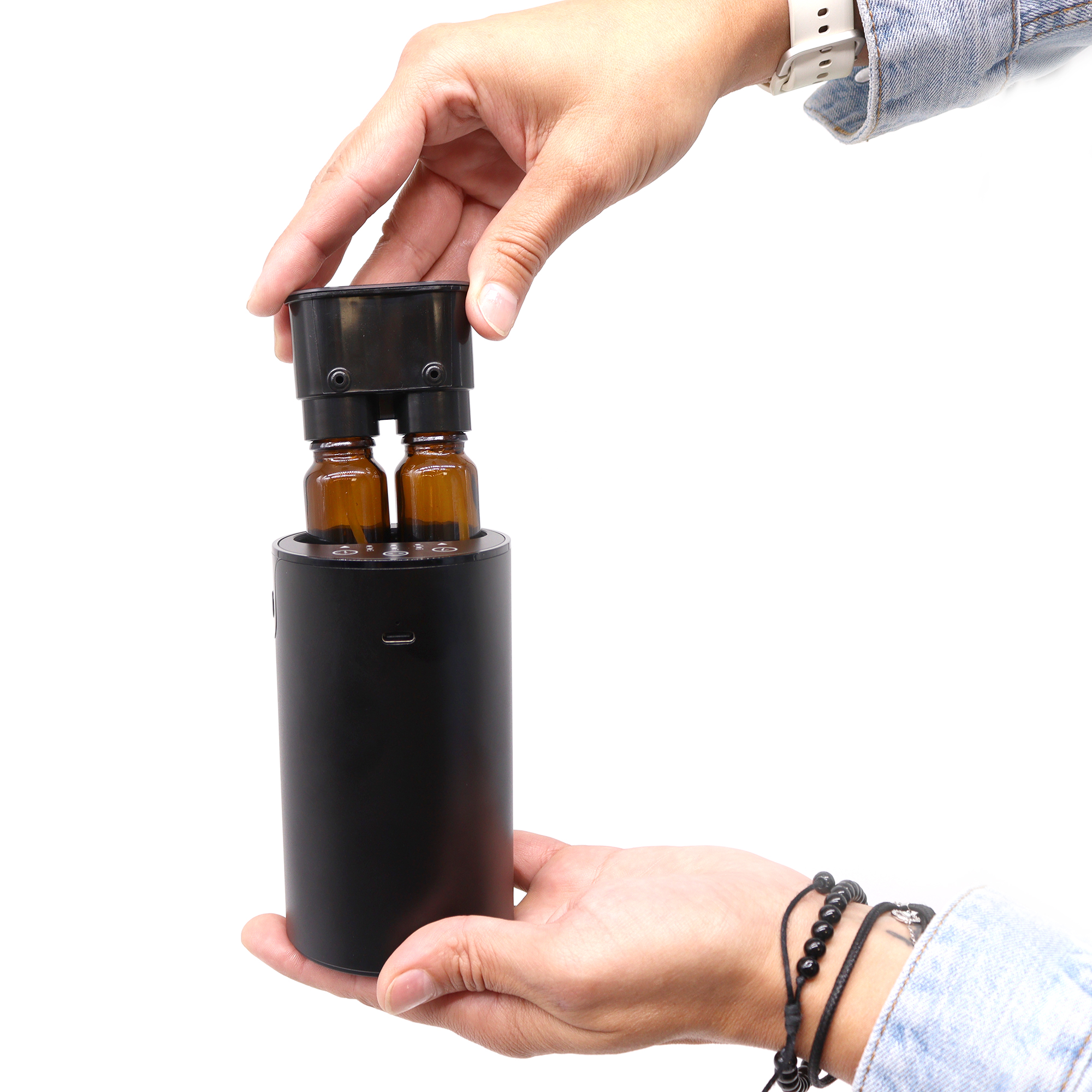 Dubbele Waterloze Aromadiffuser