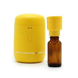 Enkelvoudige Waterloze Aromadiffuser – Geel