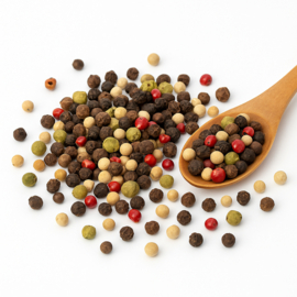 Gedroogde Gemixte Pepers - 1Kg