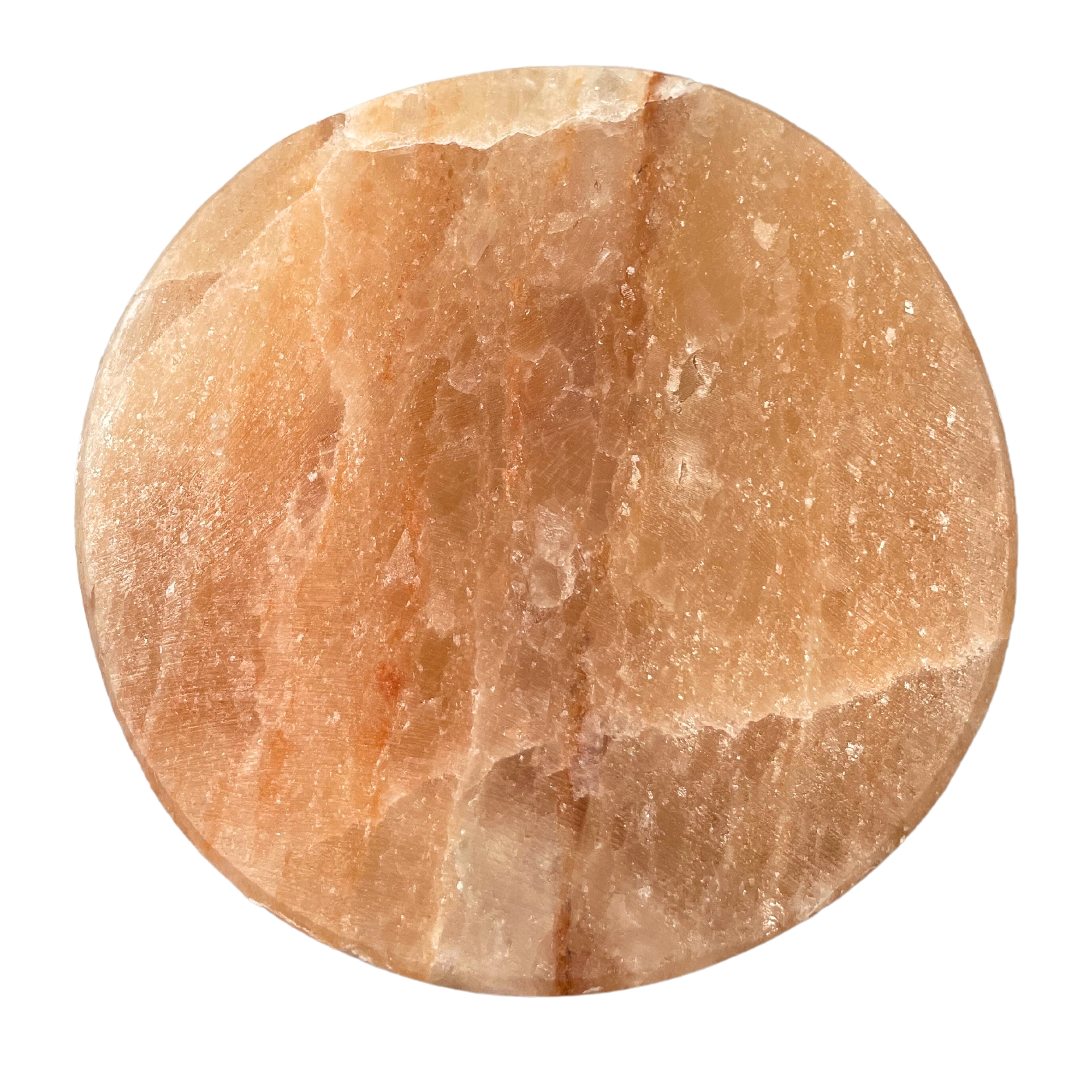 Himalaya Zoutsteen BBQ Kookplaat - Rond