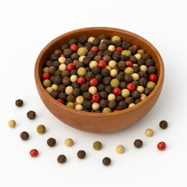 Gedroogde Gemixte Pepers - 1Kg
