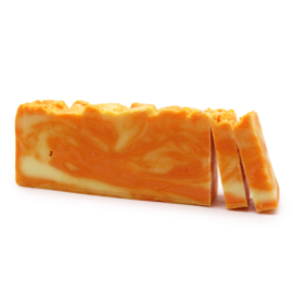 Handgemaakte Olijfolie Zeep – Sinaasappel – Zeepbrood 1,25kg