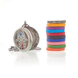 Aromatherapie Geurketting – Hamsa Chakra – 30mm