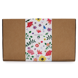 Badzout & Zeepbloemen Cadeauset - Griep