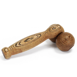 Houten Massagetool Handbalroller - 16x8.5x5.5cm