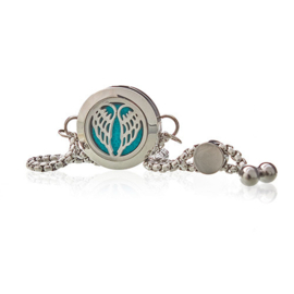 Aromatherapie Geurarmband – Engelen Vleugels – 20mm