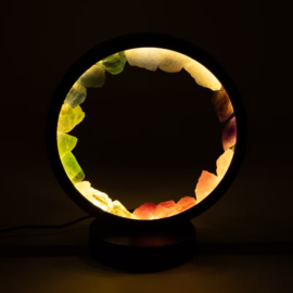 Edelsteen Halo Lamp – 7 Chakra – 7 Edelstenen