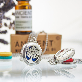 Aromatherapie Geurketting – Levensbloem – 25mm