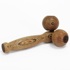 Houten Massagetool Handbalroller - 16x8.5x5.5cm