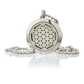 Aromatherapie Geurketting – Levensbloem – 25mm
