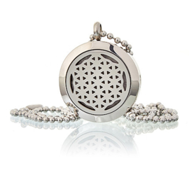 Aromatherapie Geurketting – Levensbloem – 25mm