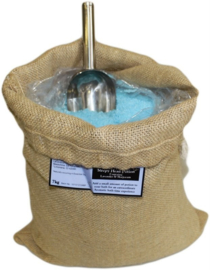 Aromatherapie Badzout - Slaapverwekkend - Lavendel & Marjolein - Hessian Zak - 7kg