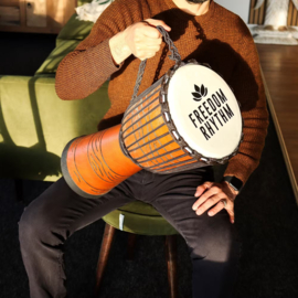 Grote Pro Djembé Trommel – Freedom Rhythm – 50 cm