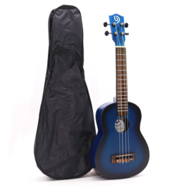 Ambachtelijk Handgemaakte Ukelele - Blauw