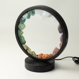 Edelsteen Halo Lamp – 7 Chakra – 7 Edelstenen