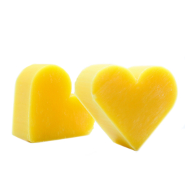 Hartvormige Gastenzeepjes - Grapefruit - 10st