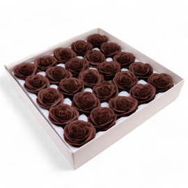 Zeeprozen - Groot (7-Laags) Vintage Roos - 25 Stuks - Koninklijk Chocolade