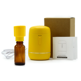 Enkelvoudige Waterloze Aromadiffuser – Geel