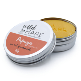 Vegan Wild Hare Shampoo Bar in Blik - 60gr - Papaya
