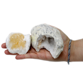 Calciet Geodes Geopend - 8 Tot 9cm