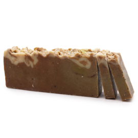 Handgemaakte Olijfolie Zeep – Chocolade – Zeepbrood 1,25kg