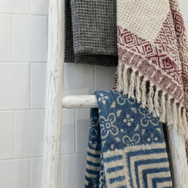 Woonladder Teakhout Witwash – 1.5 M