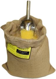 Aromatherapie Badzout - Wakker Worden - Grapefruit, Pepermunt & May Chang - Hessian Zak - 7kg
