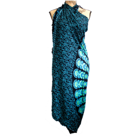 Mandala Sarong - Donkerblauw
