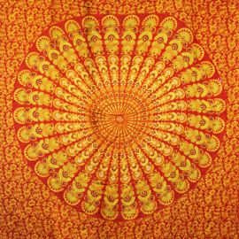 Mandala Sarong - Oranje