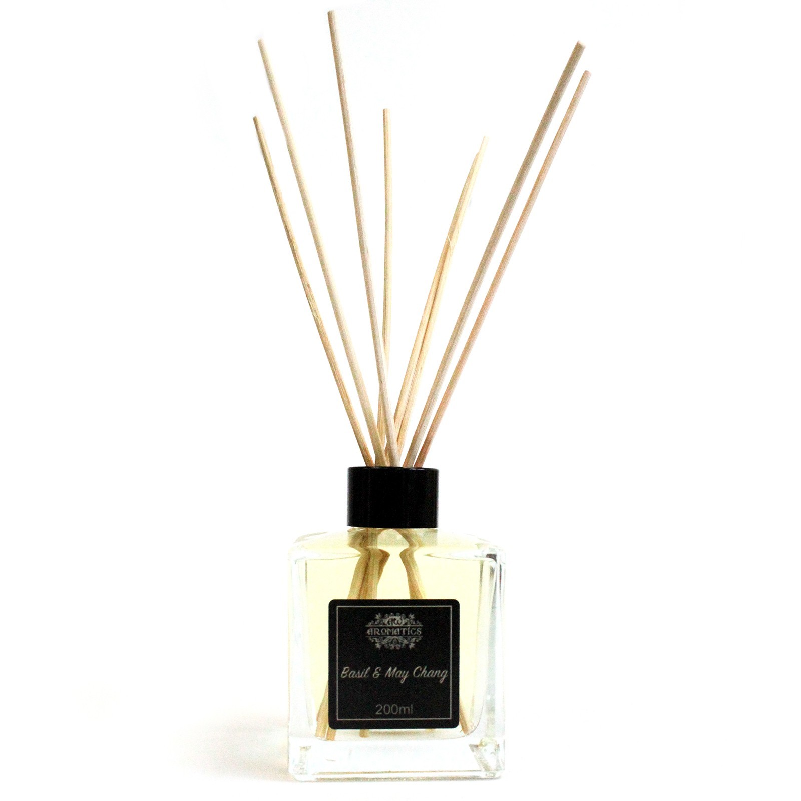 Geurstokjes - Basilicum & Mei Chang - 200ml Riet Diffuser