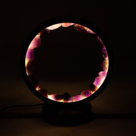 Edelsteen Halo Lamp – Zen Geest – Amethist