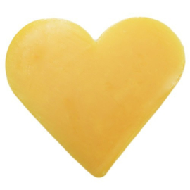 Hartvormige Gastenzeepjes - Grapefruit - 10st