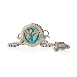 Aromatherapie Geurarmband – Engelen Vleugels – 20mm