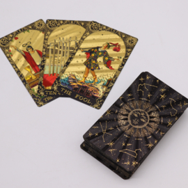 Goudfolie Tarotkaarten Set met Boek - Laat De Magie Beginnen