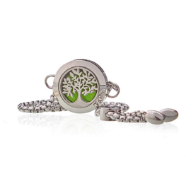 Aromatherapie Geurarmband – Levensboom – 20mm