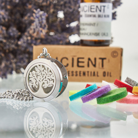 Aromatherapie Geurketting – Levensboom – 25mm