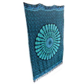 Mandala Sarong - Donkerblauw
