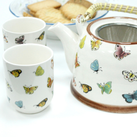Kruidenthee Servies - Vlinders