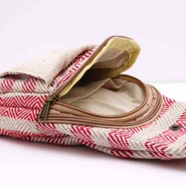Crossbodytas - Roze & Beige