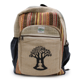 Hennep Rugtas - Bodhi Boom - Large