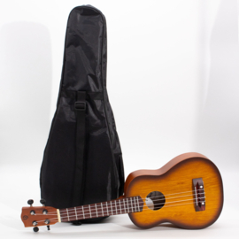 Ambachtelijk Handgemaakte Ukelele - Oranje
